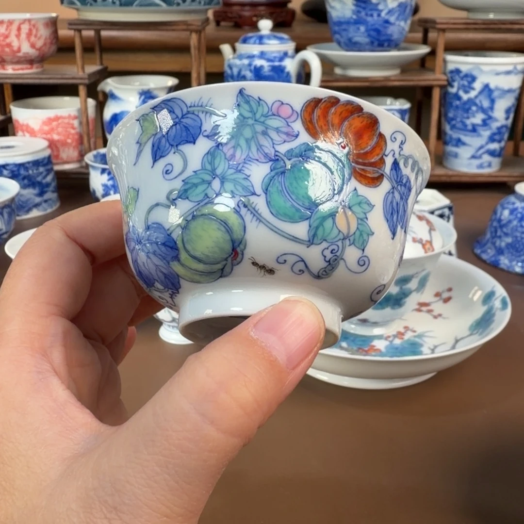 景德镇陶瓷手工手绘