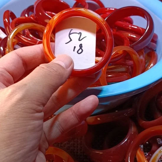 玛瑙/玉髓未镶嵌手镯