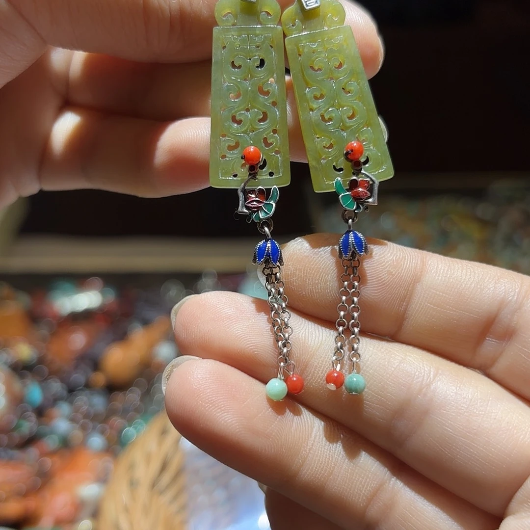 翡翠未镶嵌颈饰原创^_^