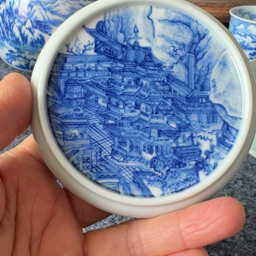 现代景德镇陶瓷手绘茶具
