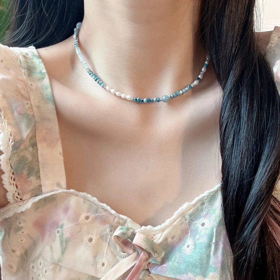 十里间 很安静/淡水珍珠串珠项链