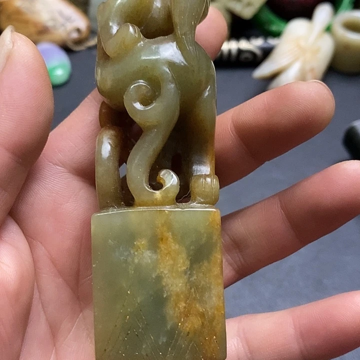 白玉菩提吊坠挂件