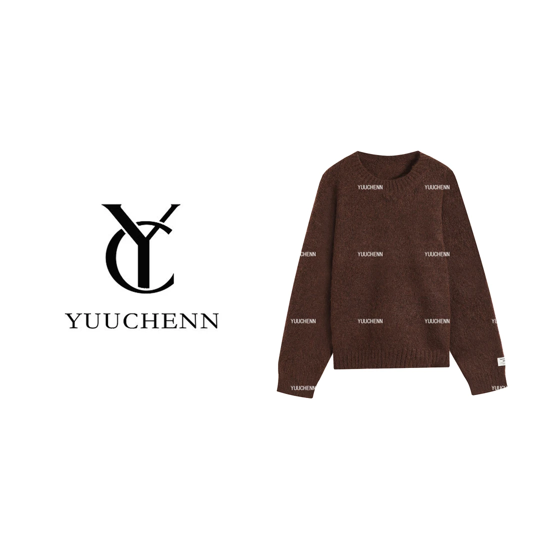 YUUCHENN 温柔毛衣秋冬纯色毛针织衫圆领百搭长袖JYY-1002