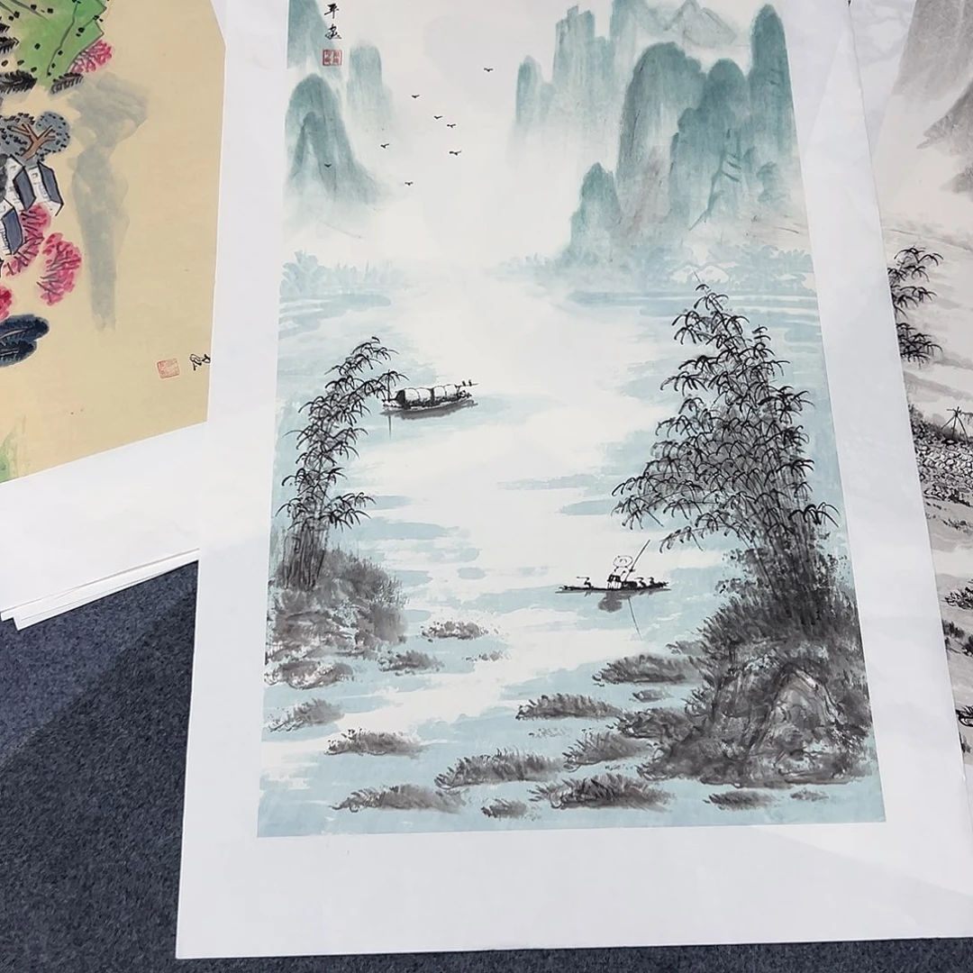 国画XD国画作品手绘