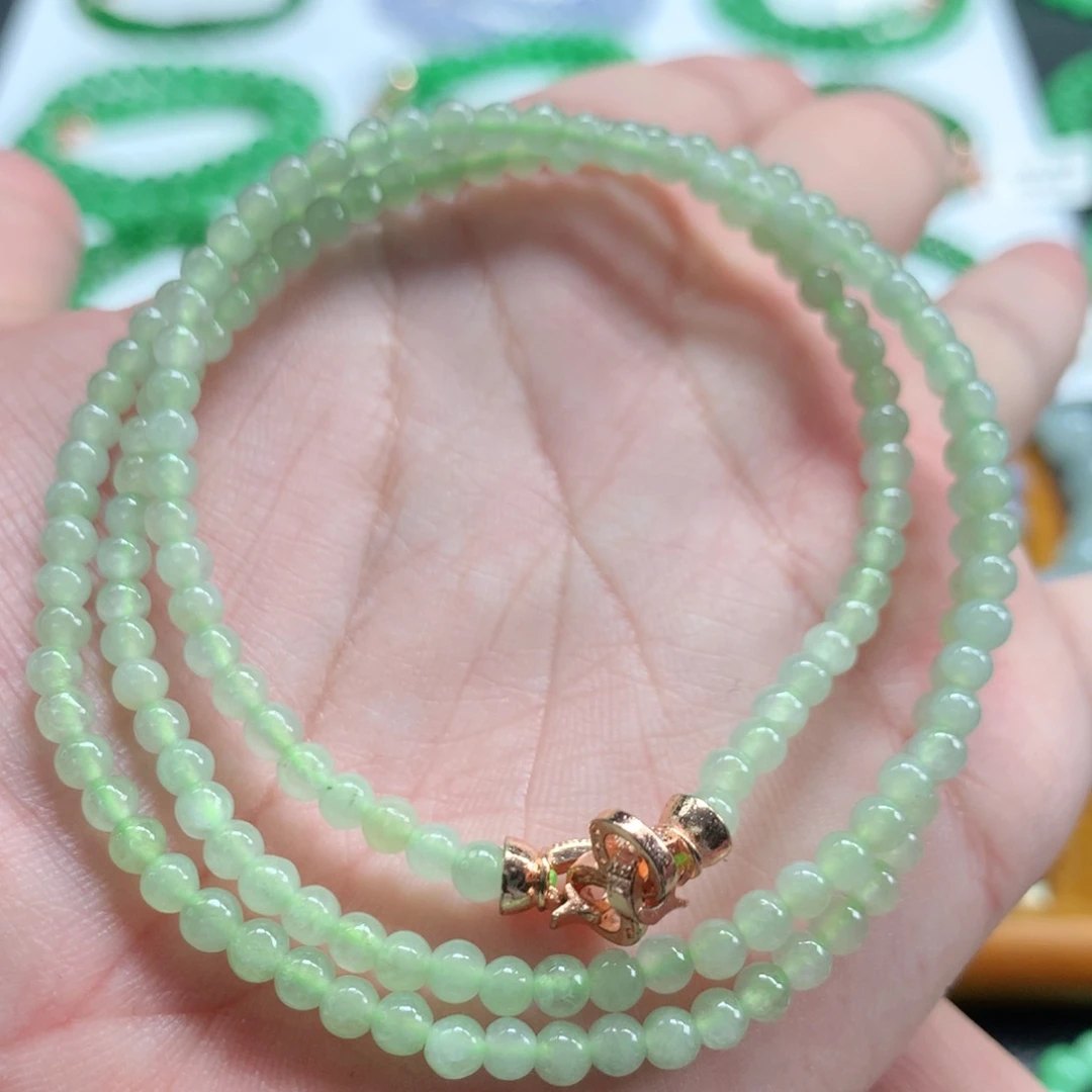 翡翠未镶嵌手链翡翠