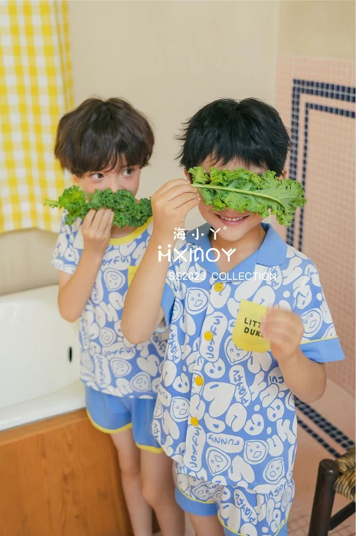 海小丫夏款家居服-快乐鸭232115