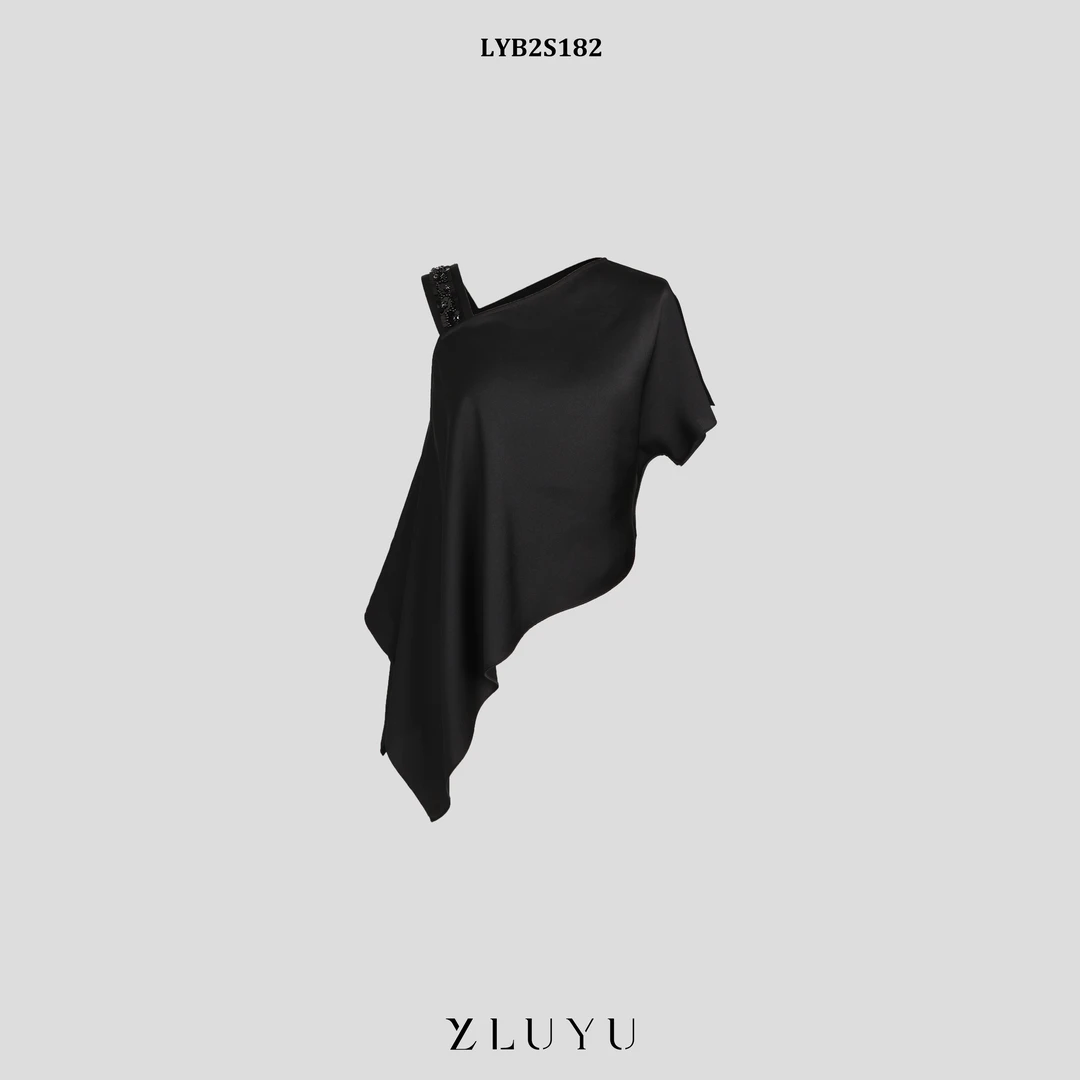 LUYU/鲁遇原创设计时尚都市宽松型休闲风简约轻奢上衣LYB2S182