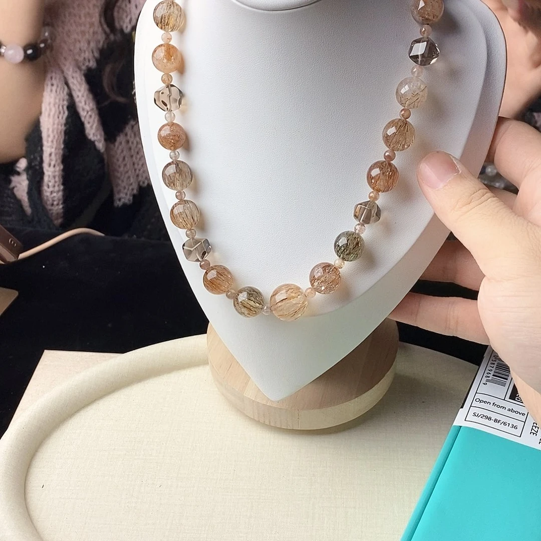 银S925镀金镶嵌手链水晶