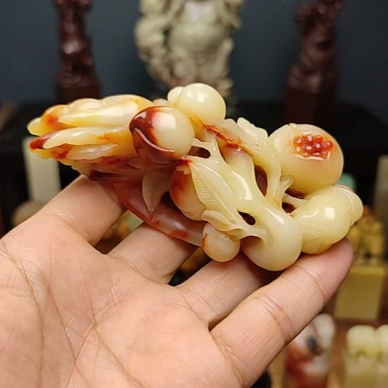 寿山石手把件手把件