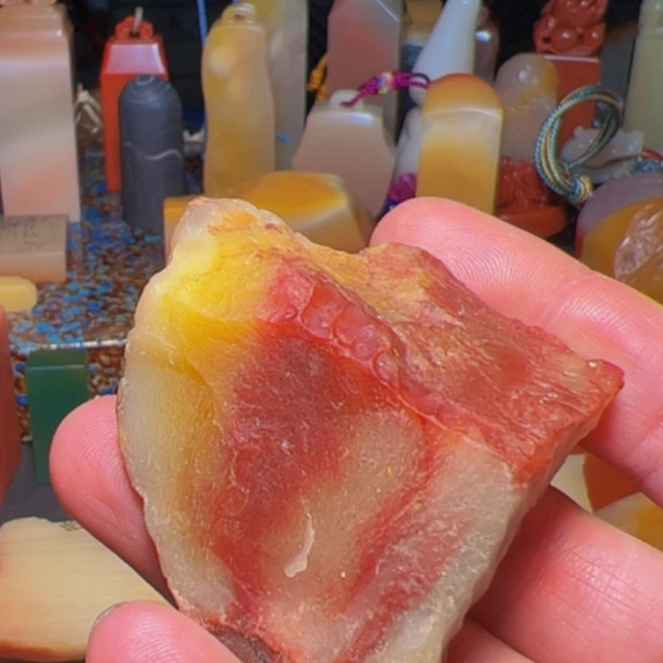 【闪购商品】寿山石印石？*寿山石雕刻印石印章