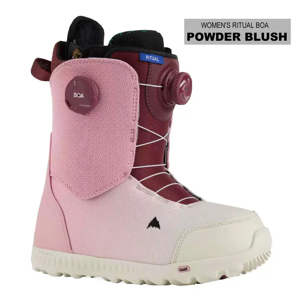 BURTON伯顿女士RITUAL LTDBOA滑雪鞋缓震舒适单板装备