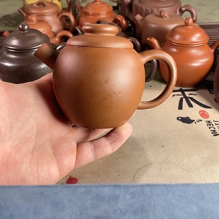 茶壶段泥紫砂的微瑕