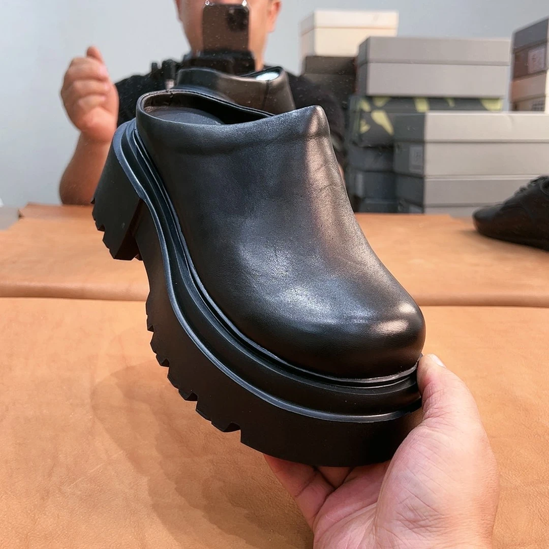 懒人鞋36黑色厚底拖鞋抢抢抢抢抢抢