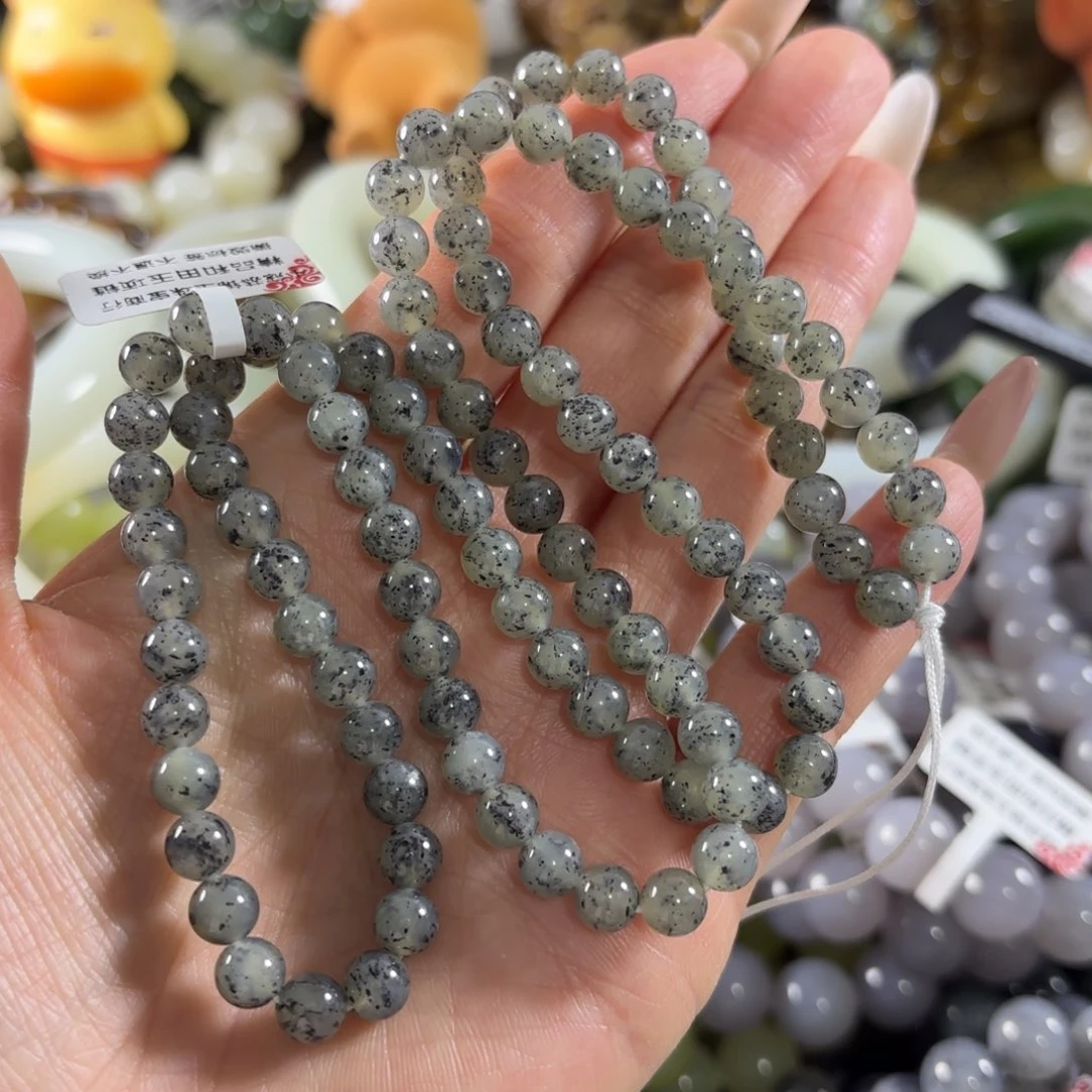 和田玉未镶嵌手串47