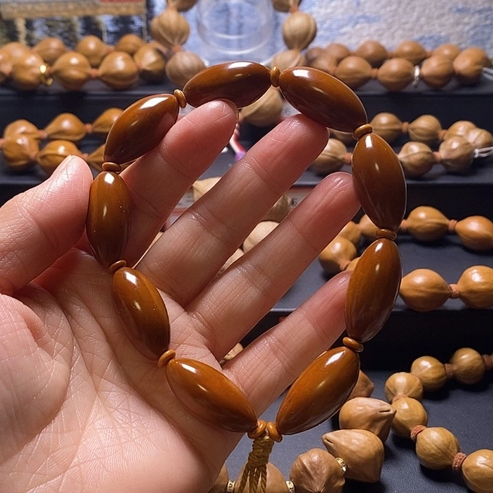 橄榄核手串光珠福利串