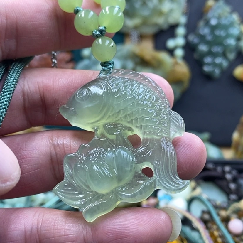 【闪购商品】未镶嵌岫玉吊坠