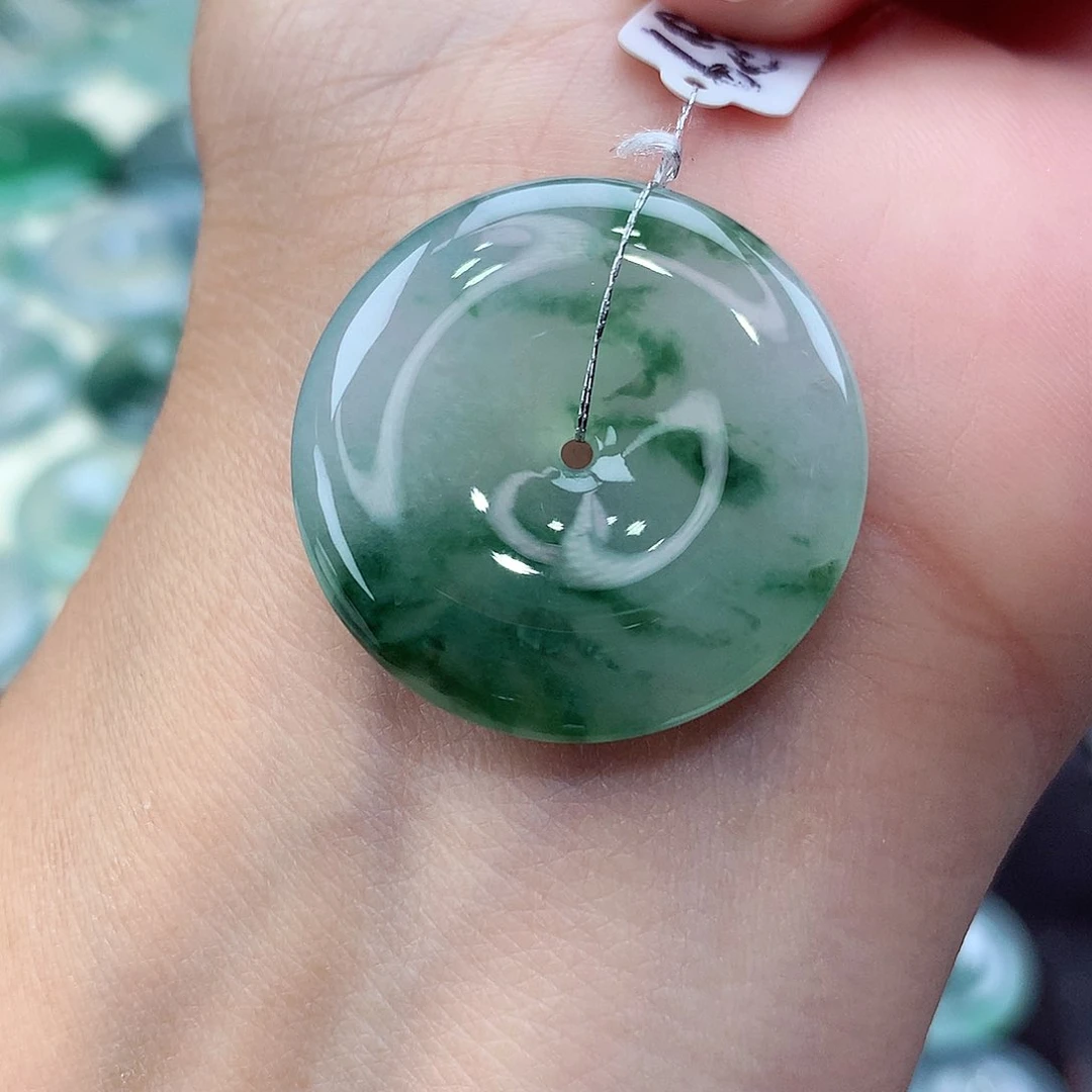 颈饰未镶嵌翡翠编号14尺寸27.7-5.6