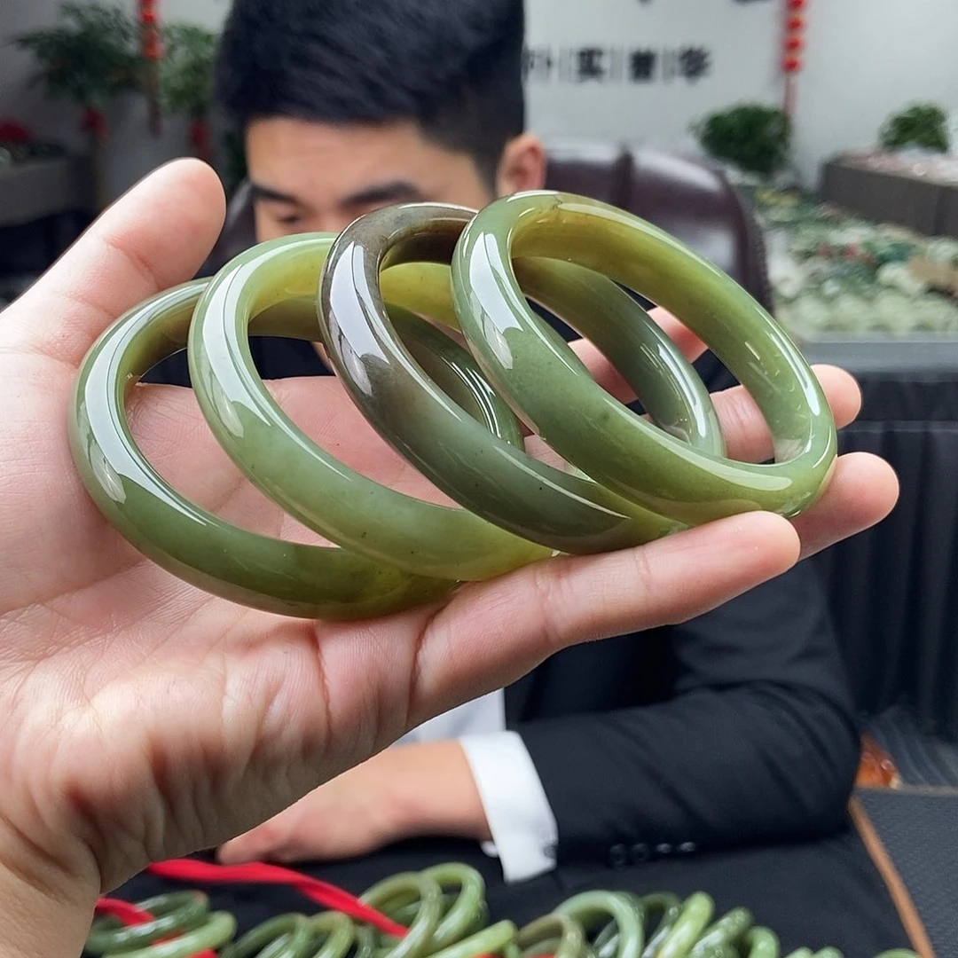 和田玉51-60颜色多样性发拍一发一未镶嵌