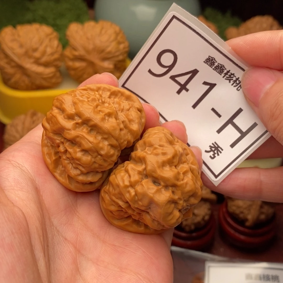 文玩核桃把件蛤码头40