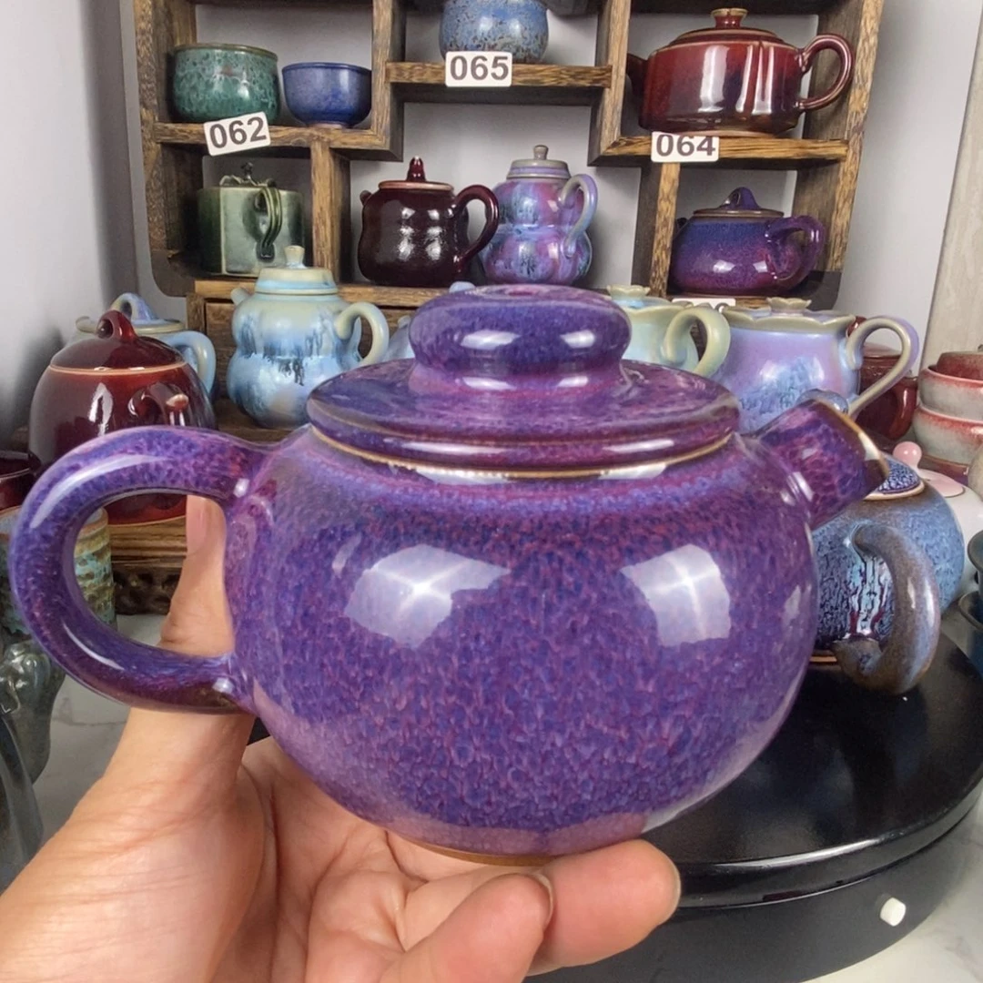 用***8中国神后钧瓷茶具