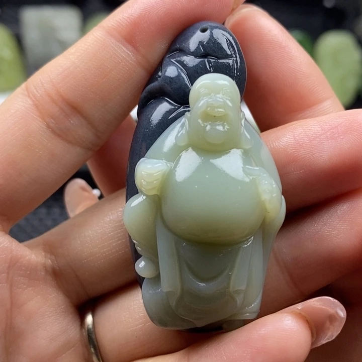 和田玉未镶嵌颈饰26