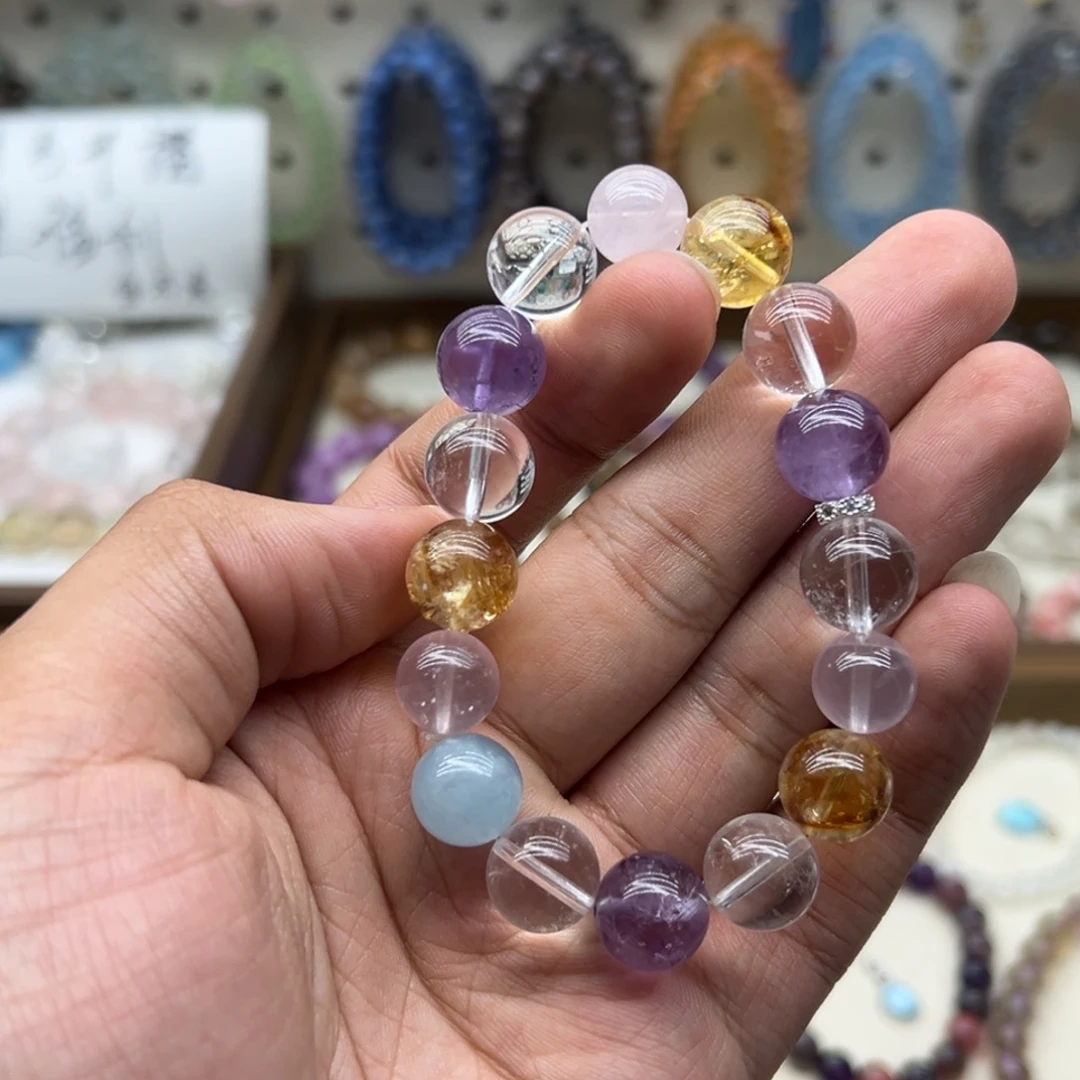 未镶嵌水晶手链12咪多宝