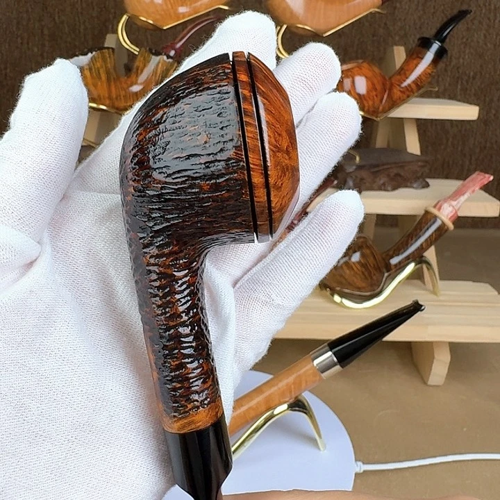 微雕牛头（冯冯烟斗）