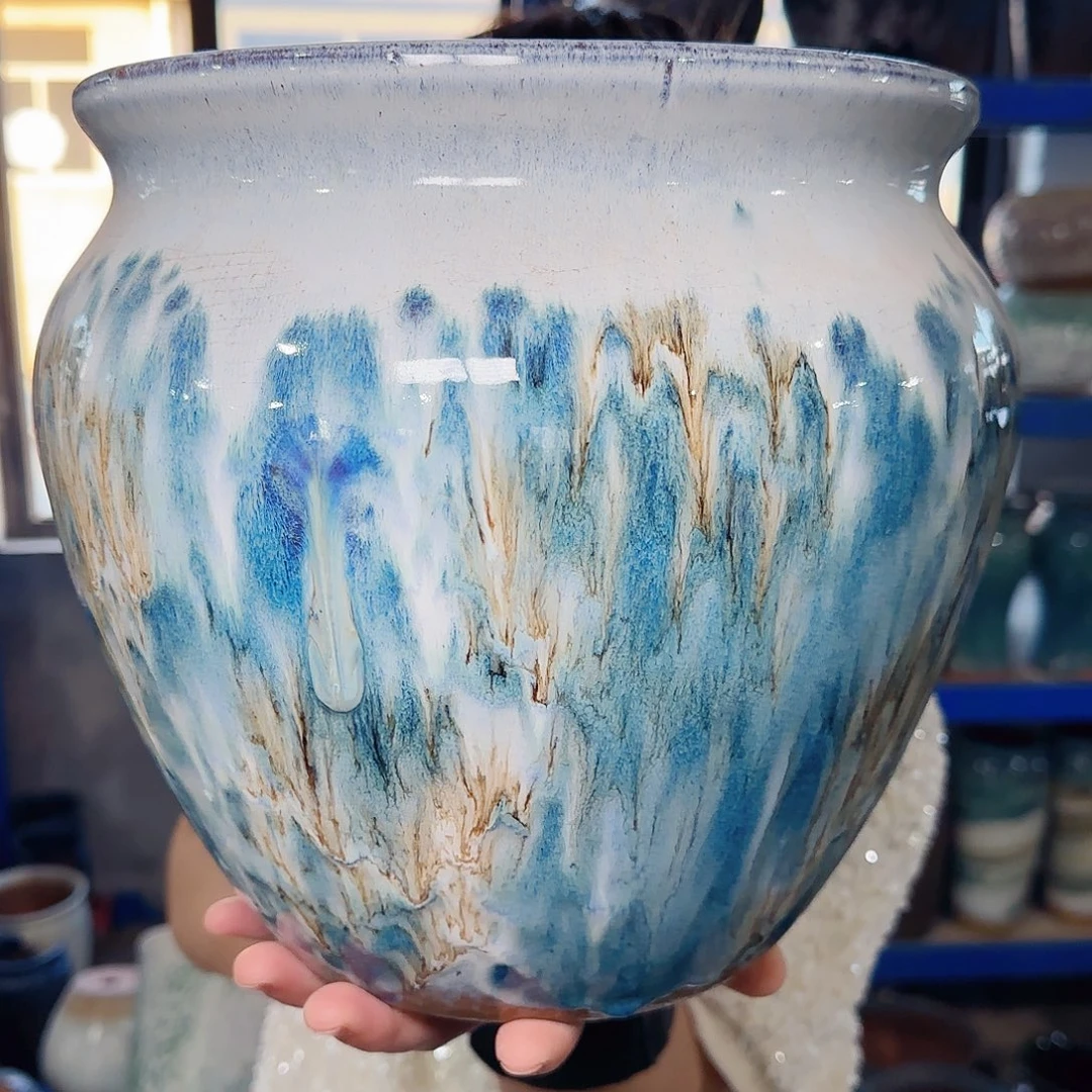 花盆紫砂高24口24