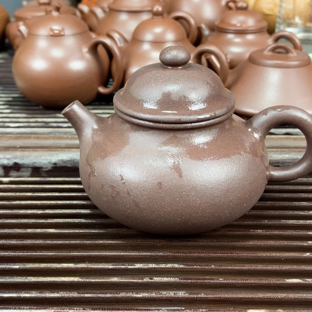 紫砂茶壶宜兴原矿紫砂250c