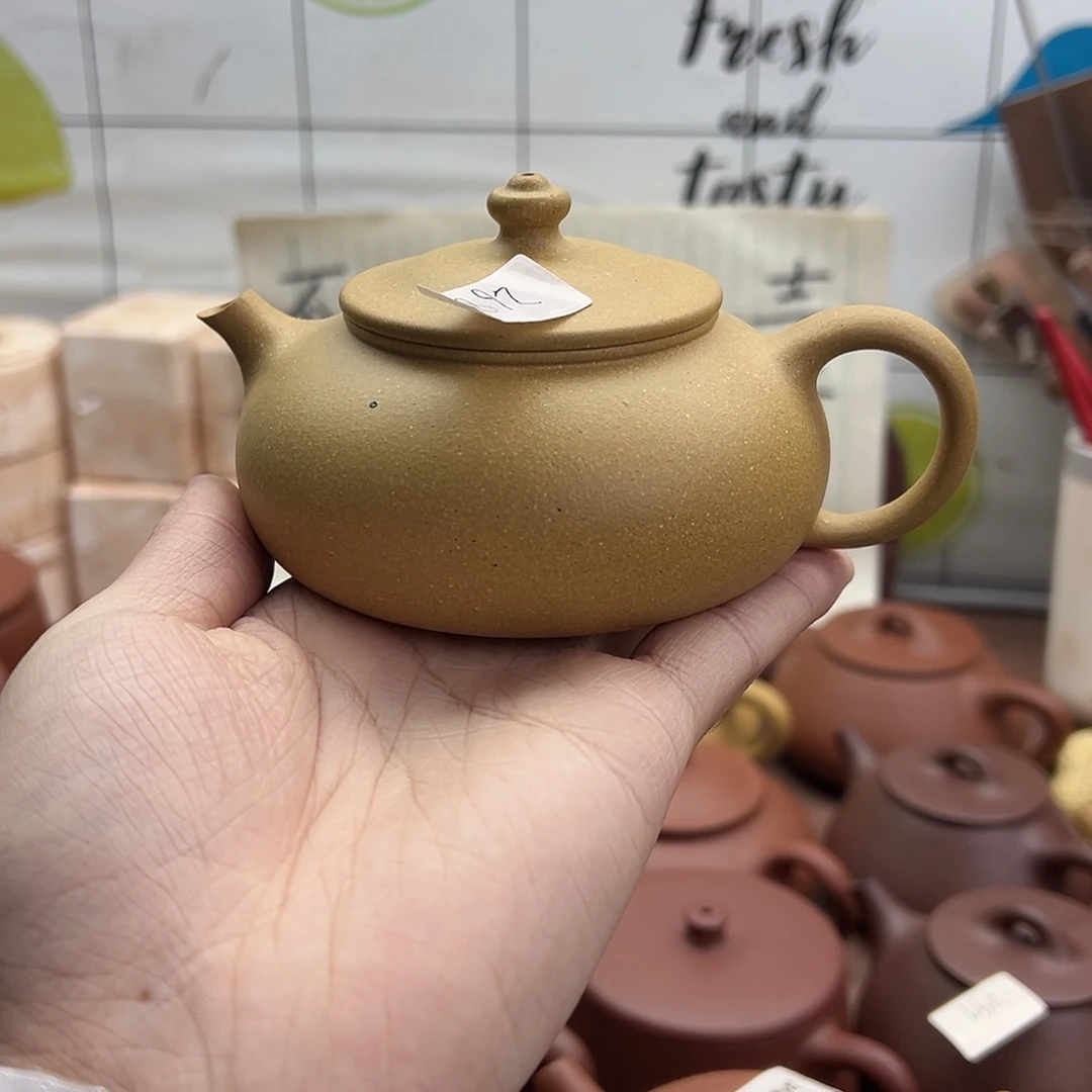紫砂茶壶寒江壶微瑕