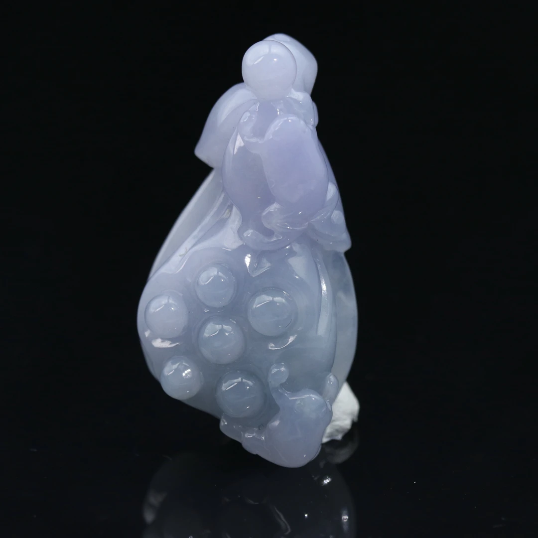 FC32天然缅甸翡翠A货莲蓬/700244/保利厦门拍卖