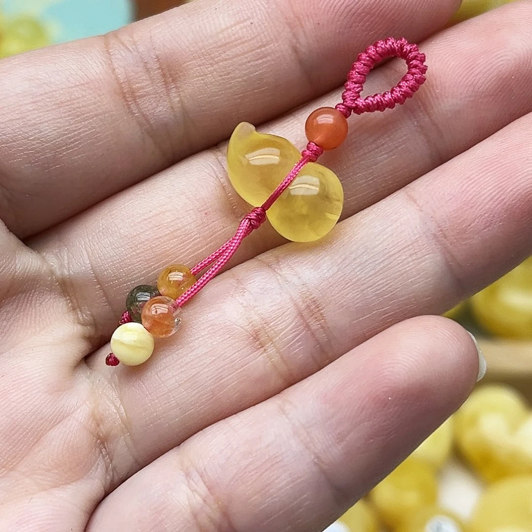 蜜蜡未镶嵌裸石天然
