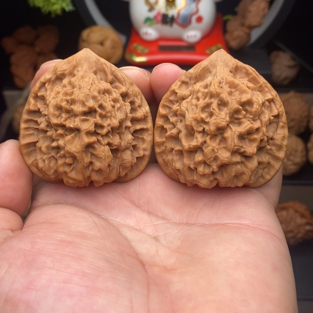 把件文玩核桃48官帽