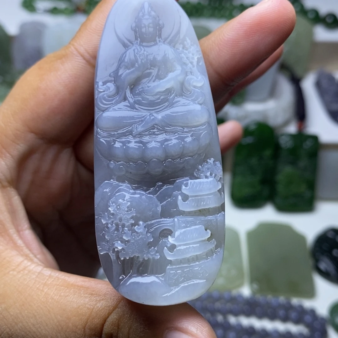 颈饰未镶嵌和田玉