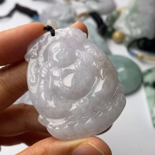 翡翠未镶嵌挂件翡翠