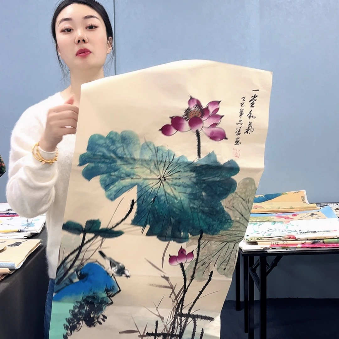 国画国画老师作品