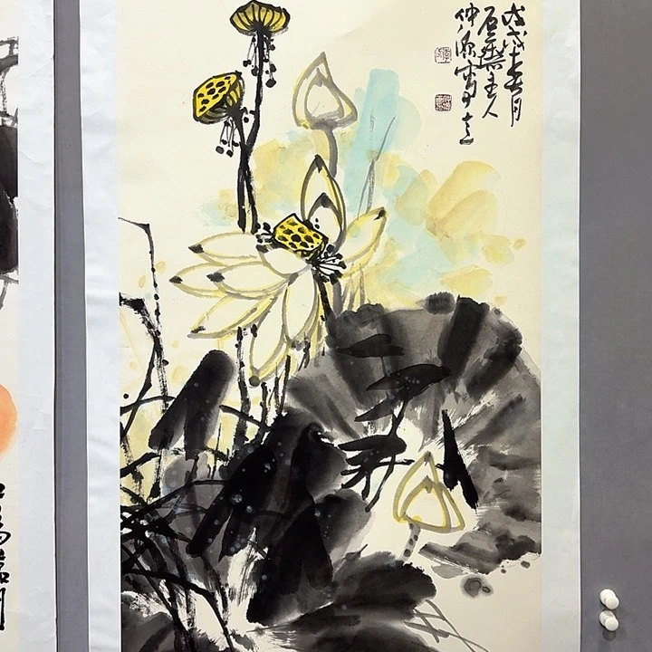 国画亲笔手绘放心去藏