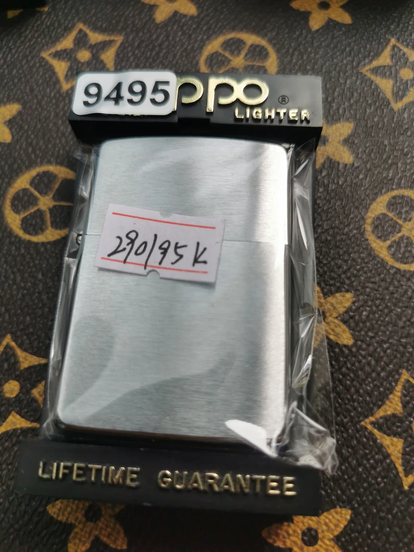 Zippo打火机回血95K拉丝光板-9495