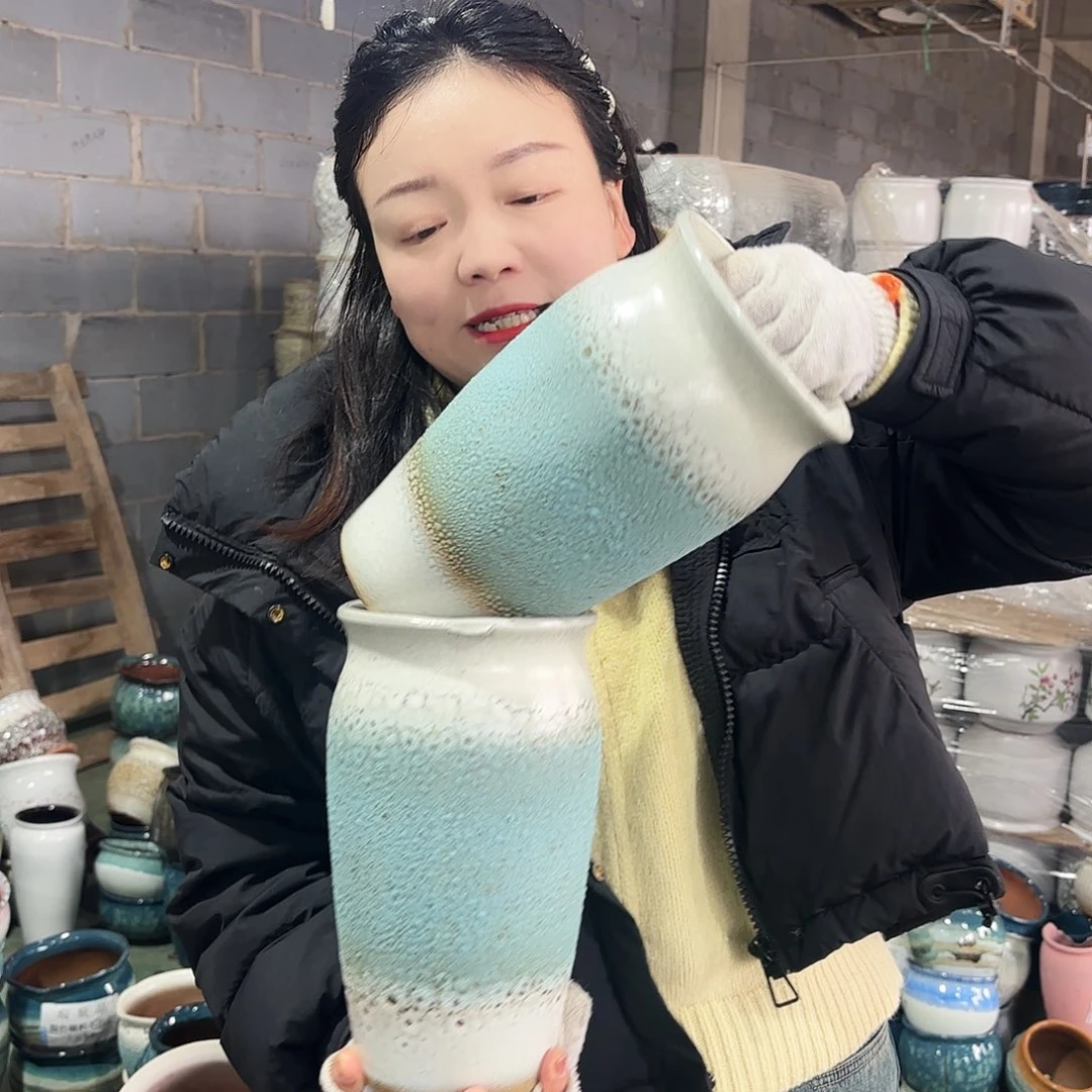 正品两个高26/14红陶