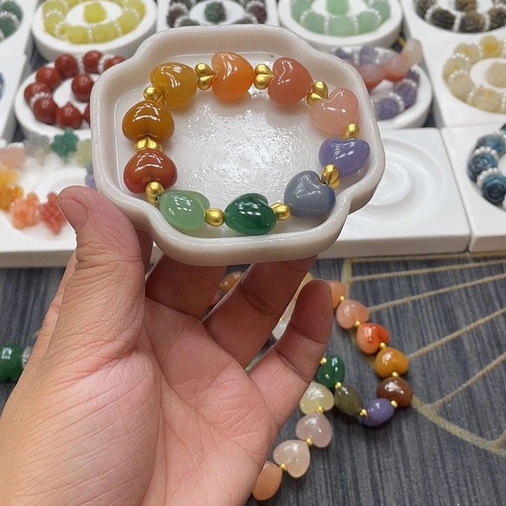 石英质玉（非洲翠）合金时尚大方气质优雅