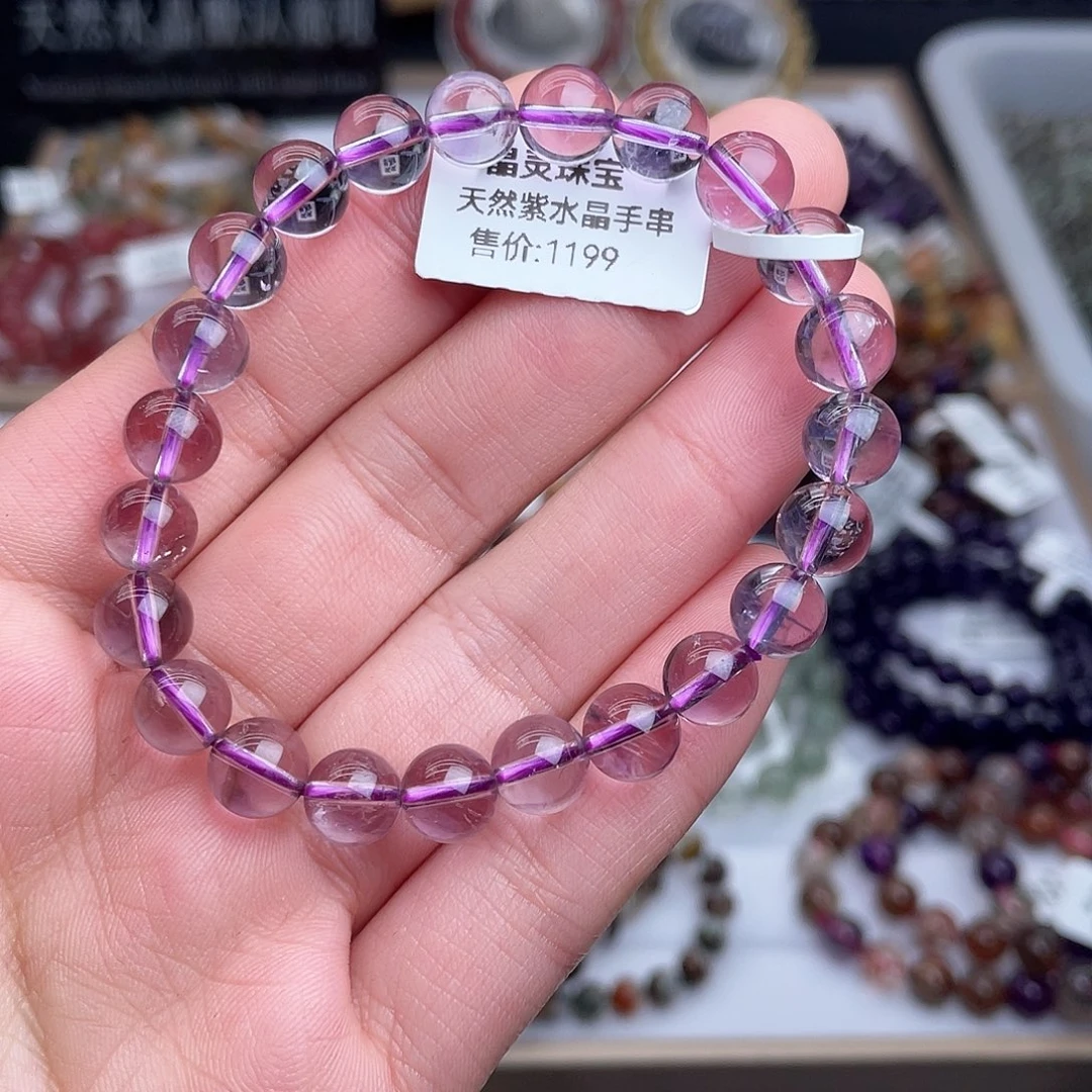 未镶嵌手串水晶天然