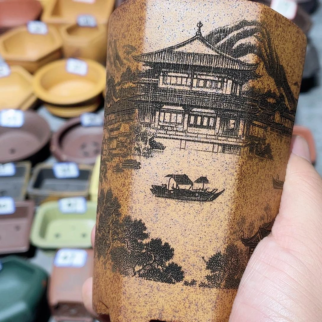 紫砂小盆6*11cmmmm