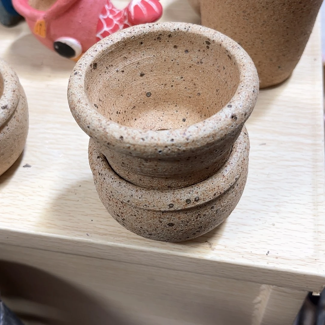 泥塑豆***豆古镇炻陶花盆