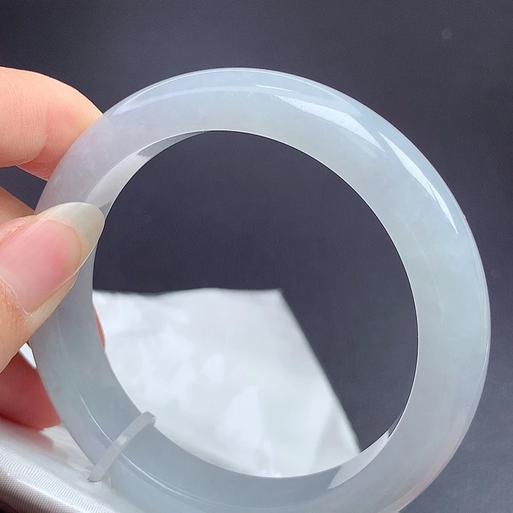 翡翠未镶嵌手镯58.4圈口