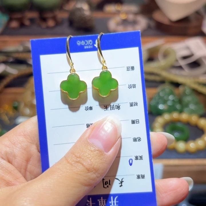 和田玉银S925镶嵌颈饰