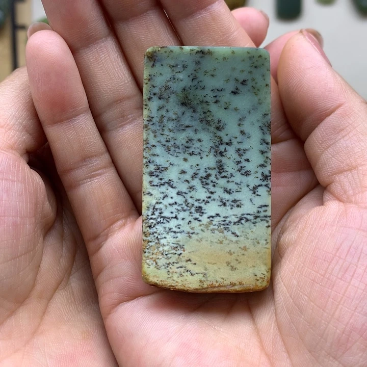 【闪购商品】岫岩河磨玉（透闪石质玉）未镶嵌挂件