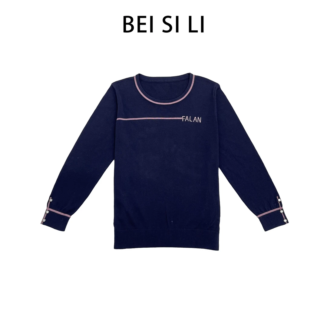 2025新款莱赛尔天丝针织小香风女时尚百搭短袖圆领针织衫