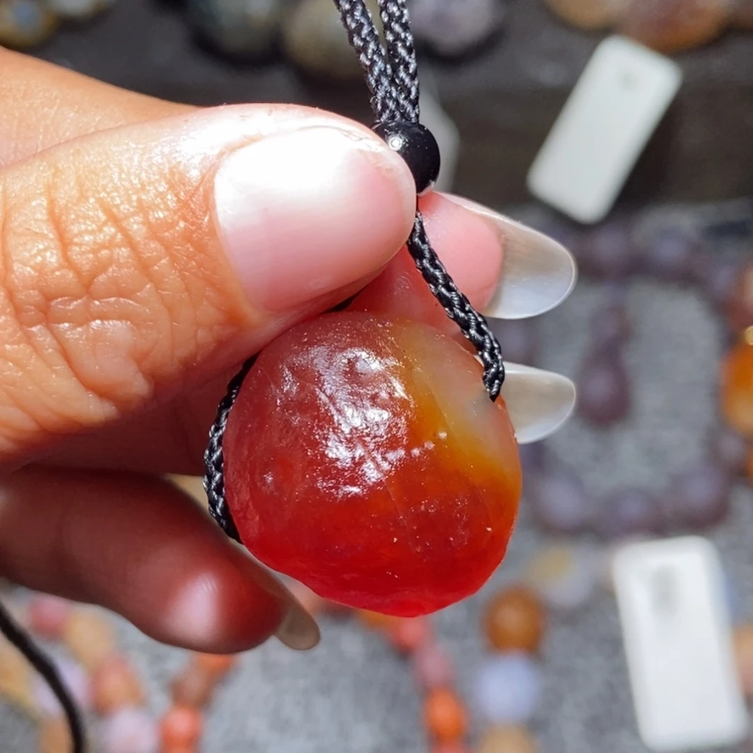 未镶嵌玛瑙/玉髓珠宝半成品