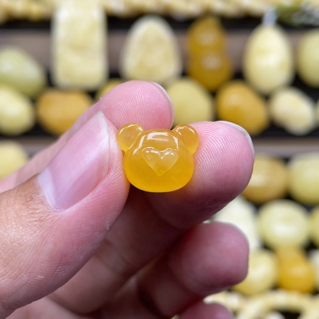 琥珀未镶嵌裸石琥珀蜜蜡