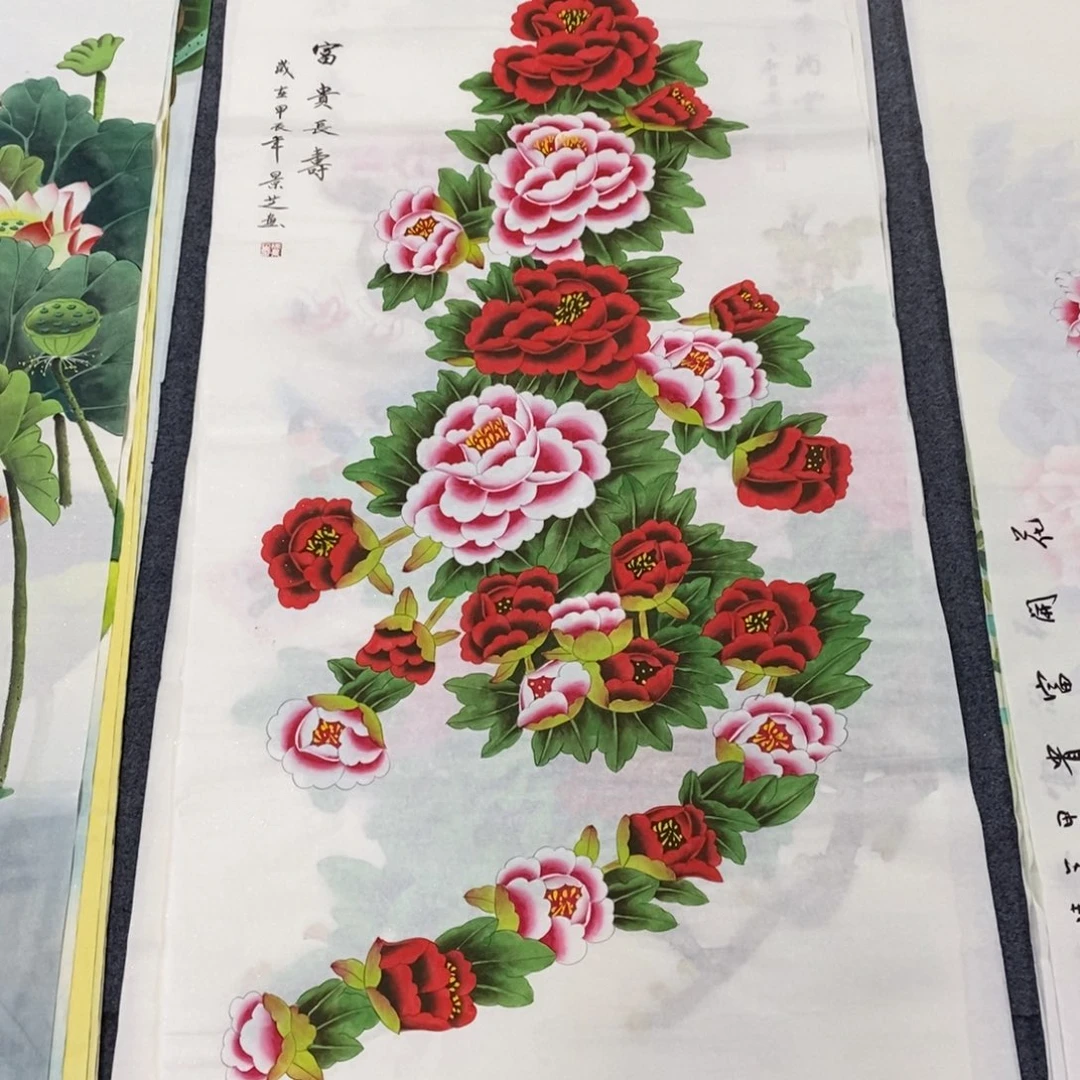 国画140✖️70工笔画画画画画画画